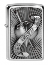 images/productimages/small/Zippo Heart With Sword Emblem 2003969.jpg